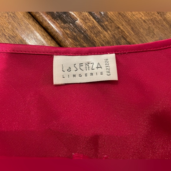 Vintage La Senza pink satin chemise nightie - Picture 4 of 8